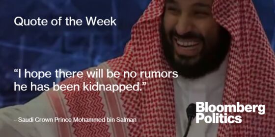 Saudis Under Scrutiny, Migrants on Move, Midterms: Weekend Reads