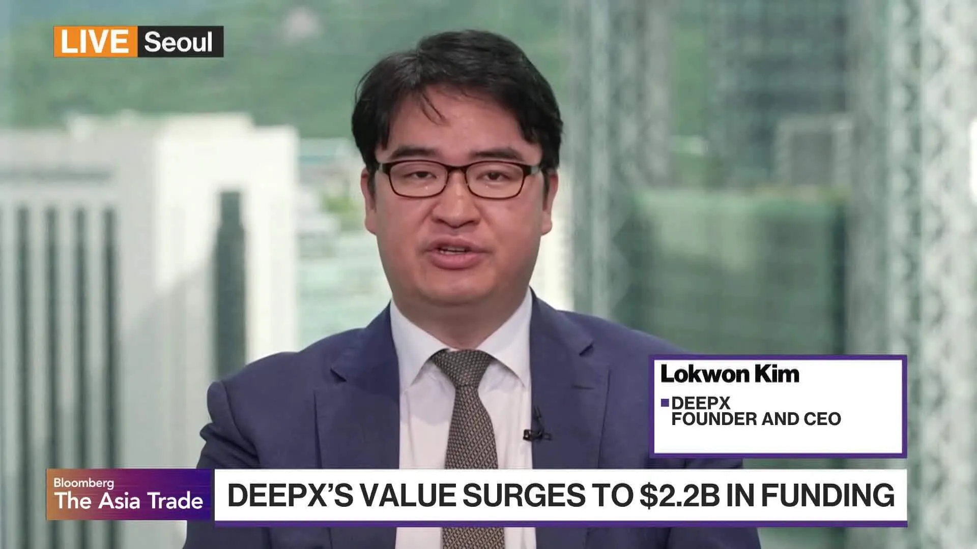 Watch DeepX CEO on Business Strategy, New Funding - Bloomberg
