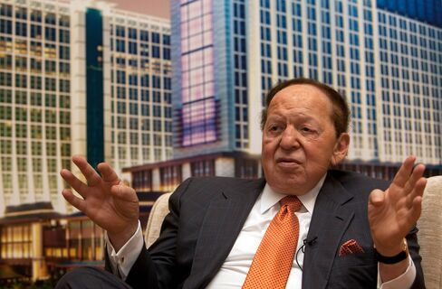 Las Vegas Sands CEO Sheldon Adelson