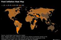 Food Inflation Heat Map |