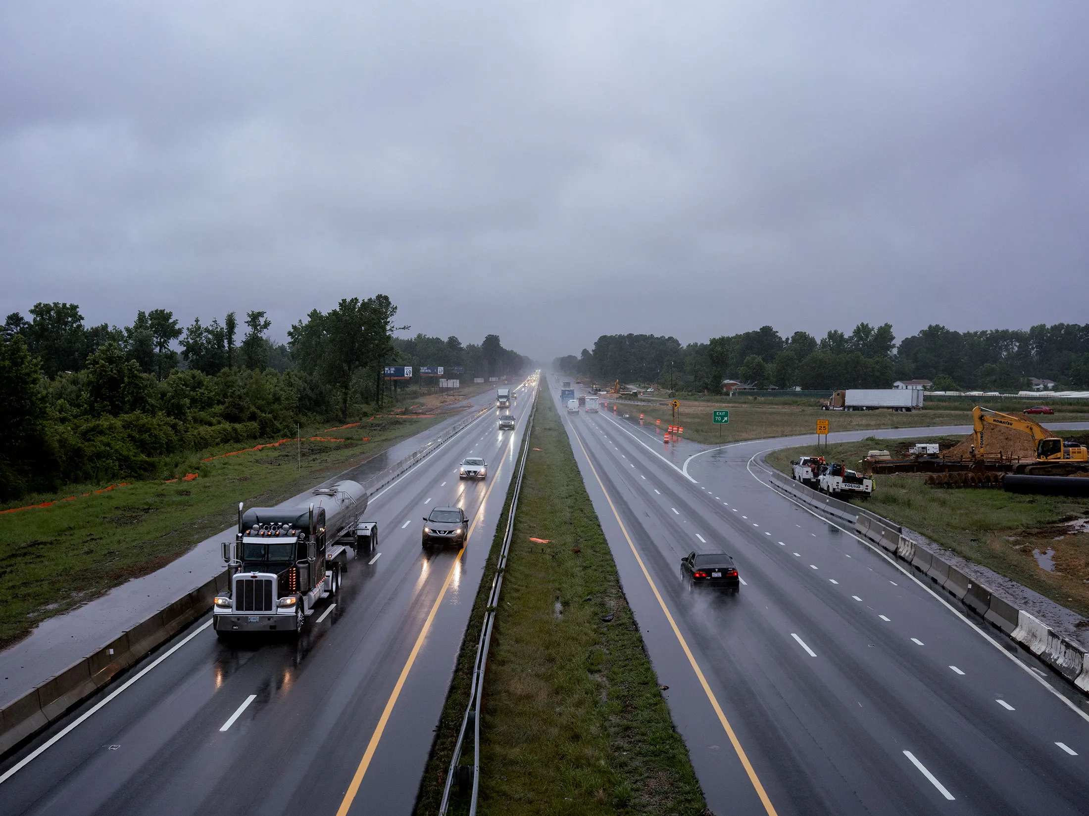 Drivers return to the roads, but there’s a long way to go to reach normal.