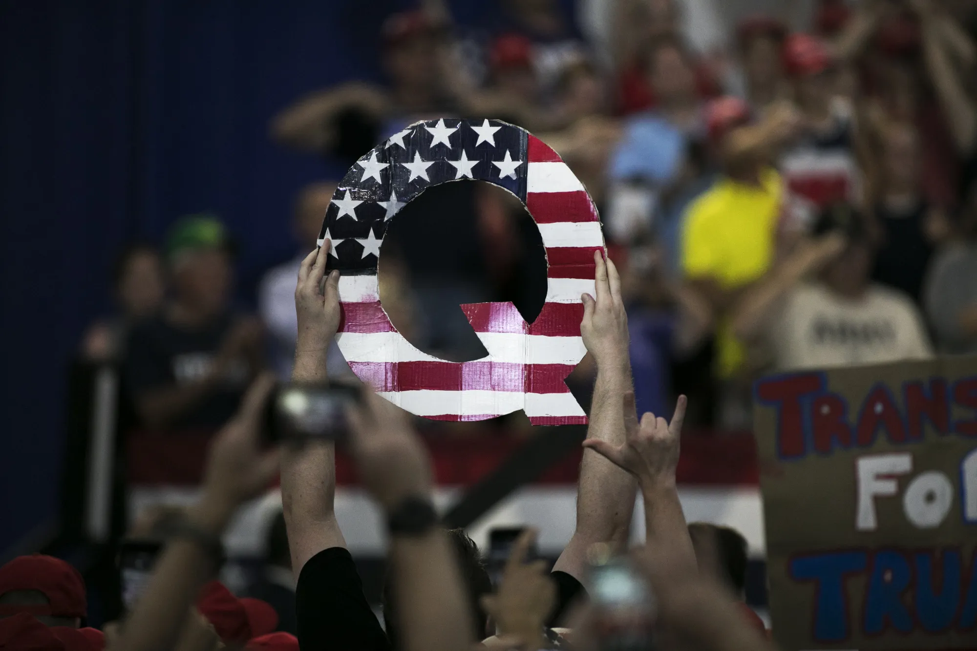 What Is QAnon, the Conspiracy Theory Creeping Into U.S. Politics? -  Bloomberg