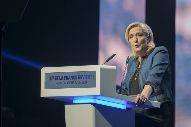 Marine Le Pen, leader of National Rally