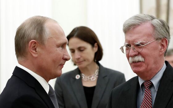 Bolton Says Trump and Putin Will Meet in Paris Next Month