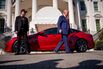 CROP____President Trump Speaks Alongside Tesla Vehicles At The White House