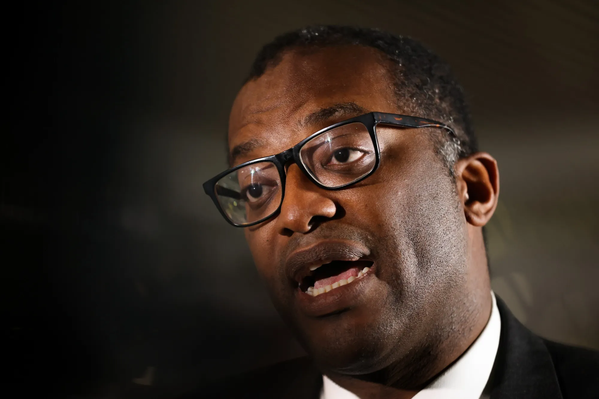 Kwasi Kwarteng during the Conservative Party's annual autumn conference in Birmingham.