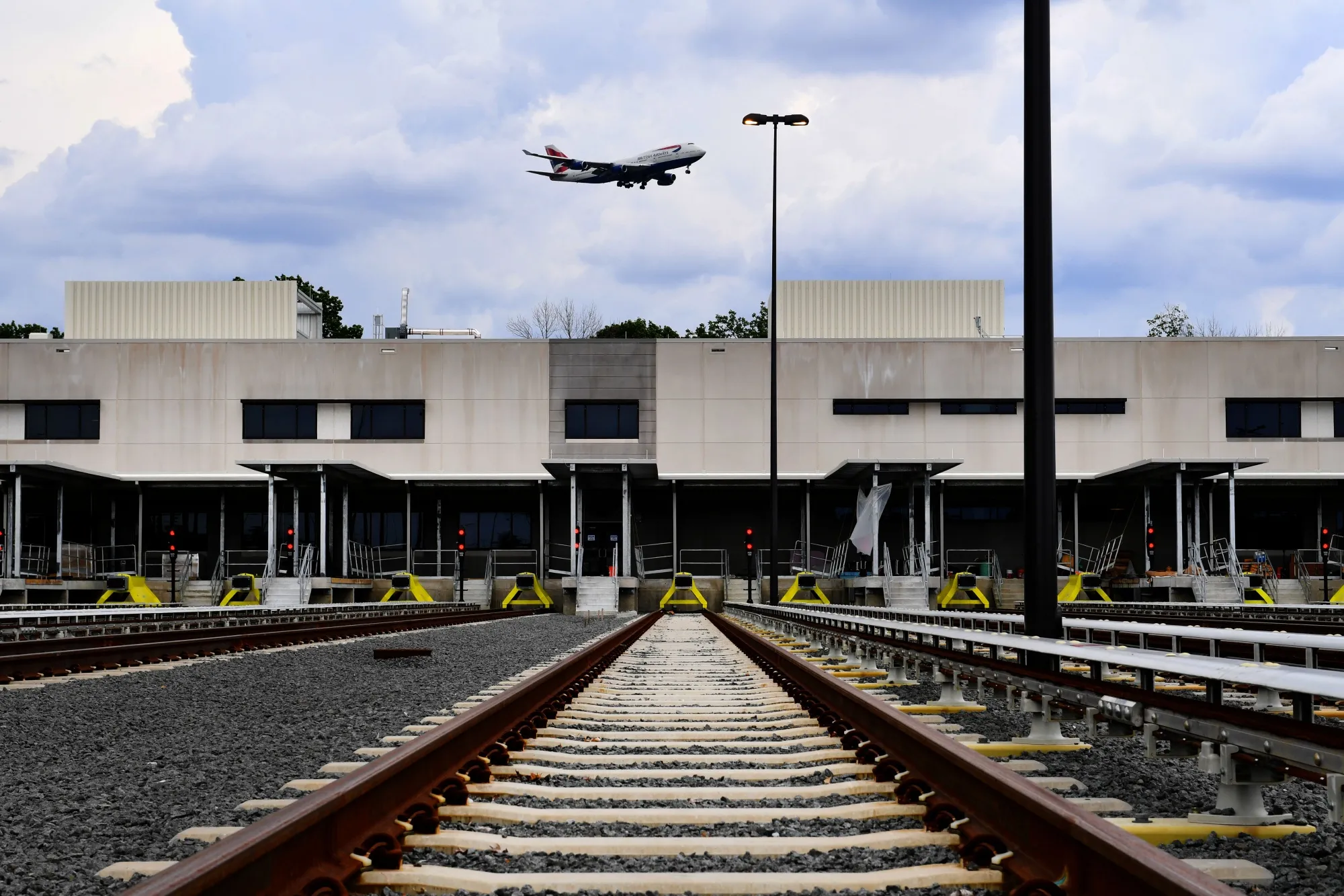 The dream of taking a train to a plane is within sight at Dulles Airport.&nbsp;