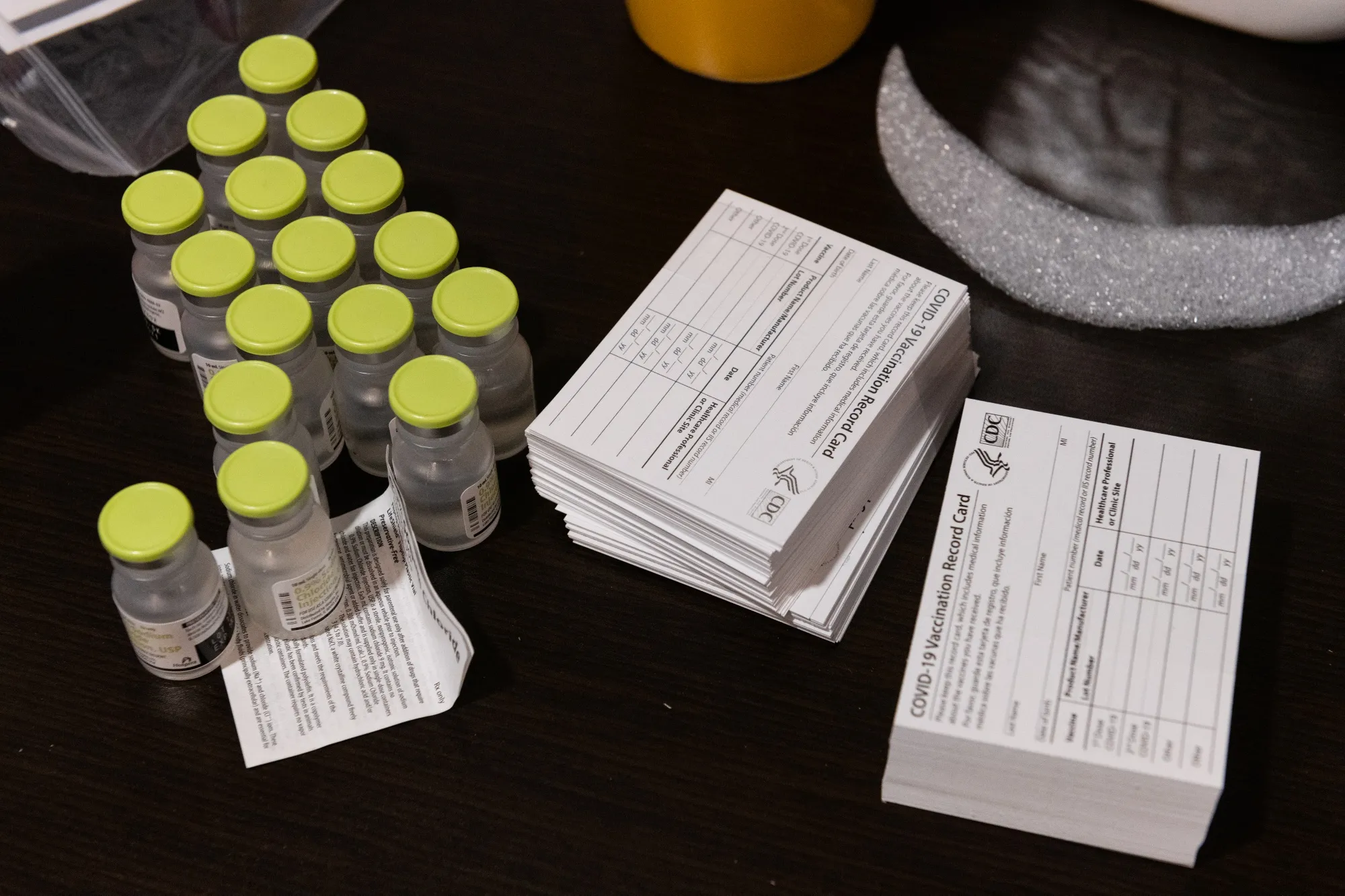 A Nursing Home Distributes Covid-19 Vaccine To Residents