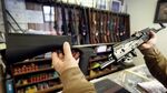 SALT LAKE CITY, UT - OCTOBER 5: A bump stock device, (left) that fits on a semi-automatic rifle to increase the firing speed, making it similar to a fully automatic rifle, is shown next to a AK-47 semi-automatic rifle, (right) at a gun store on October 5, 2017 in Salt Lake City, Utah. Congress is talking about banning this device after it was reported to of been used in the Las Vegas shootings on October 1, 2017.
