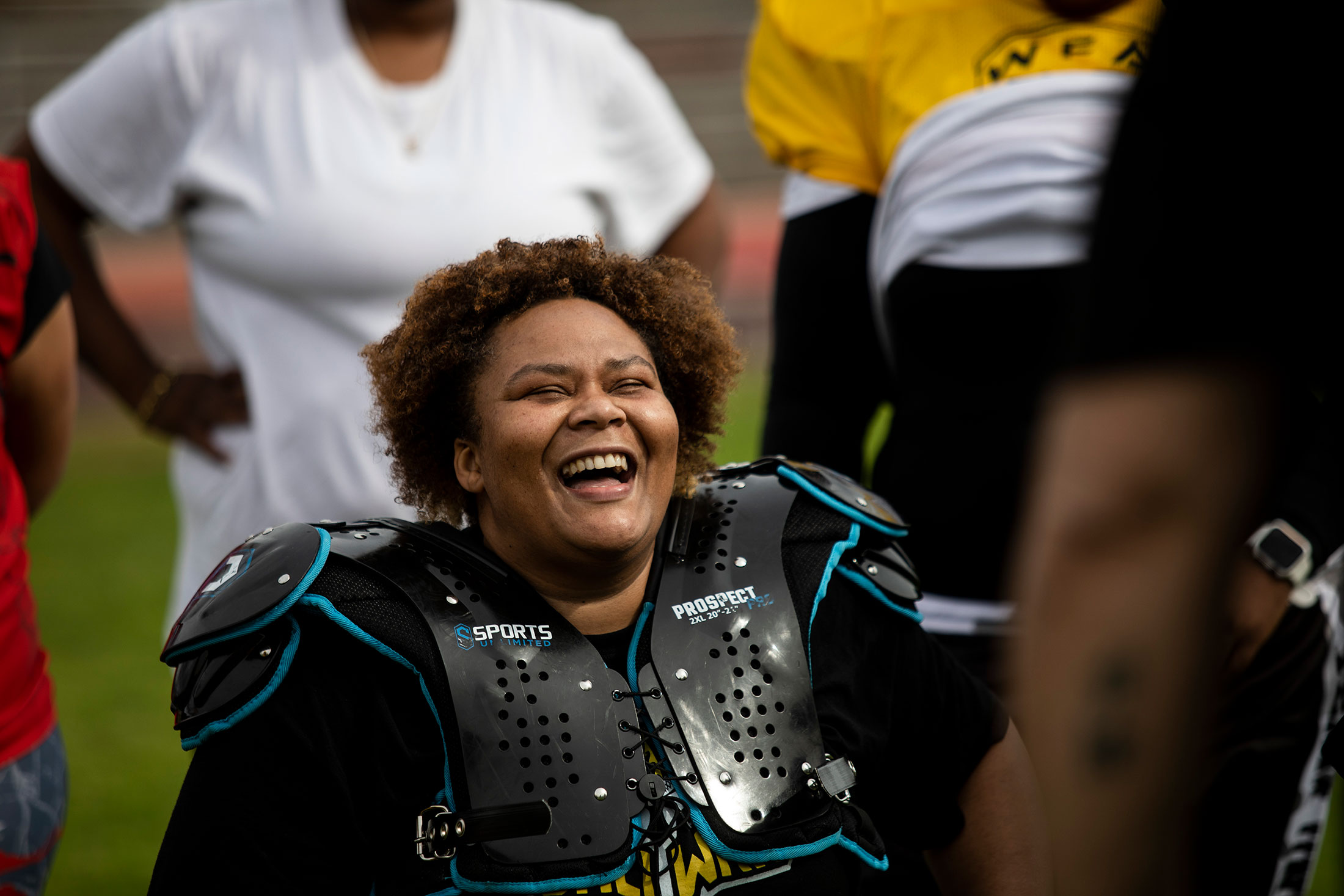 The Women's Football Alliance championships are being held in Canton