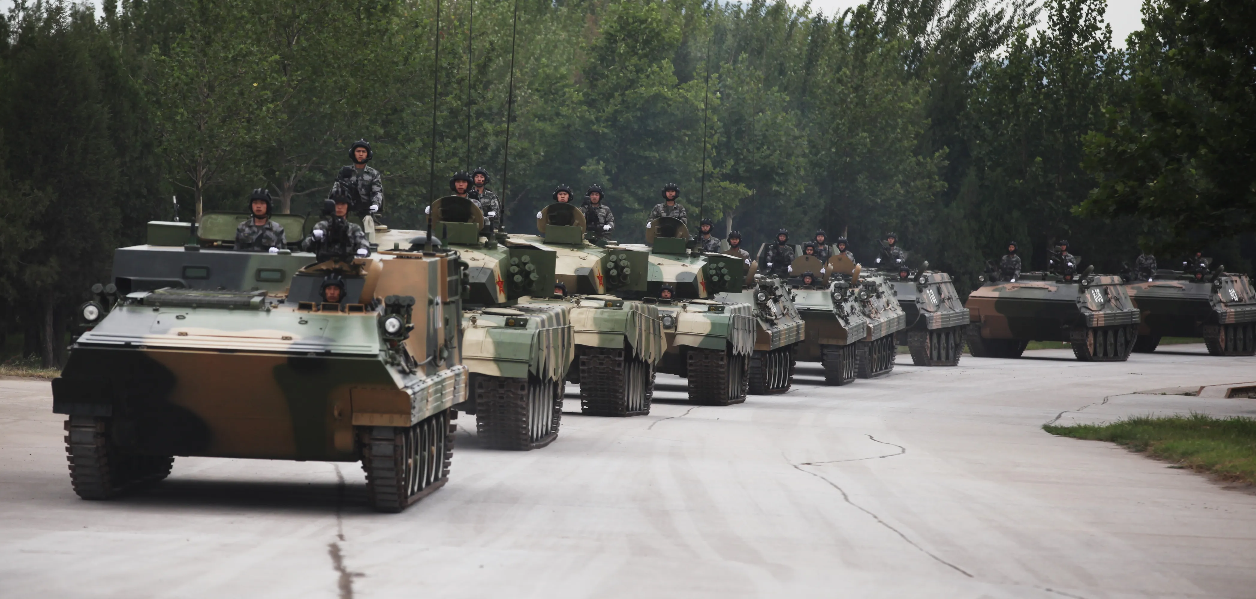 Military Academy Opens To The Public In Beijing