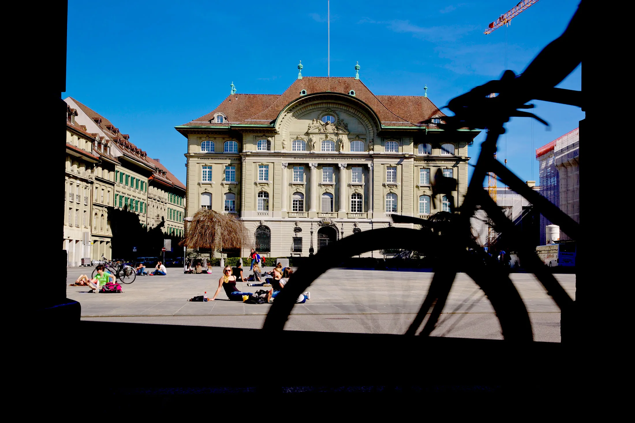The Swiss National Bank in Zurich.
