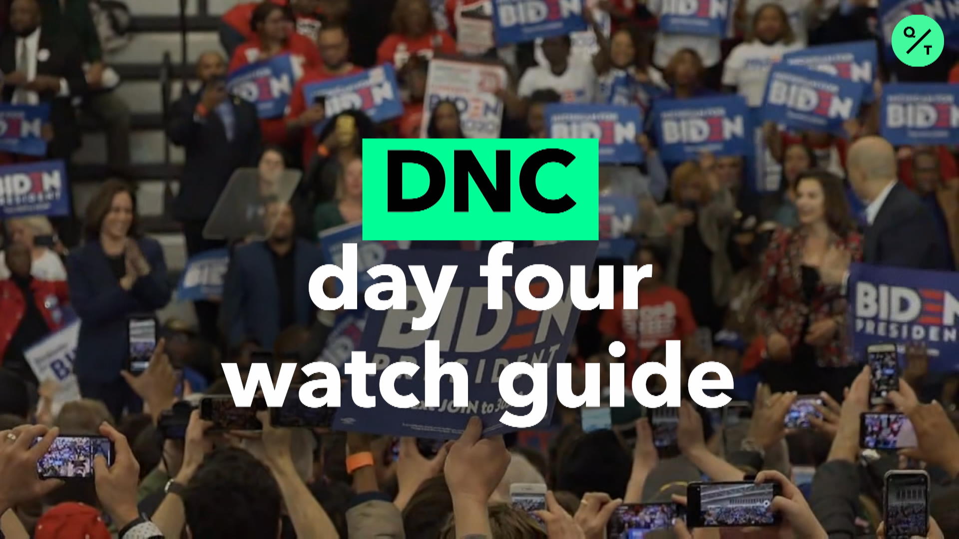 Watch DNC Day 4 Watch Guide Bloomberg