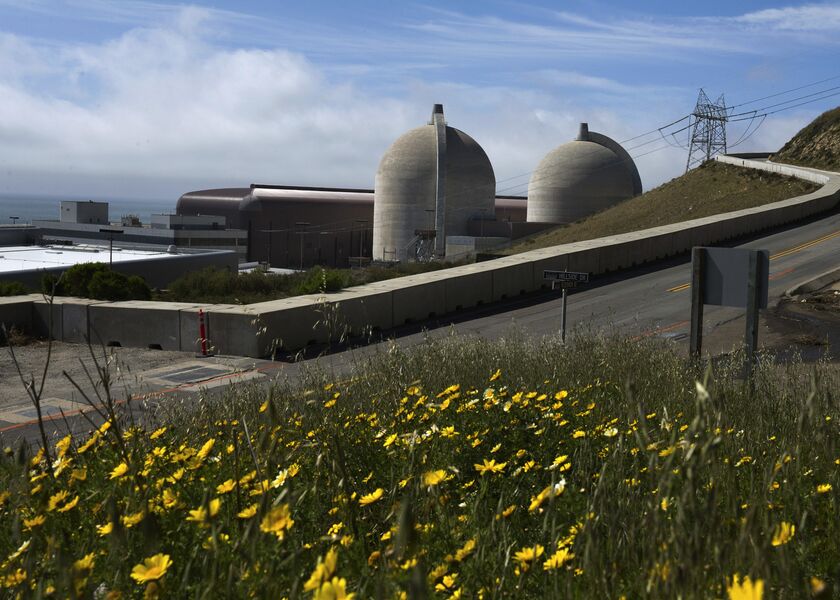 General Views Of The PG&E's Diablo Canyon Nuclear Plant
