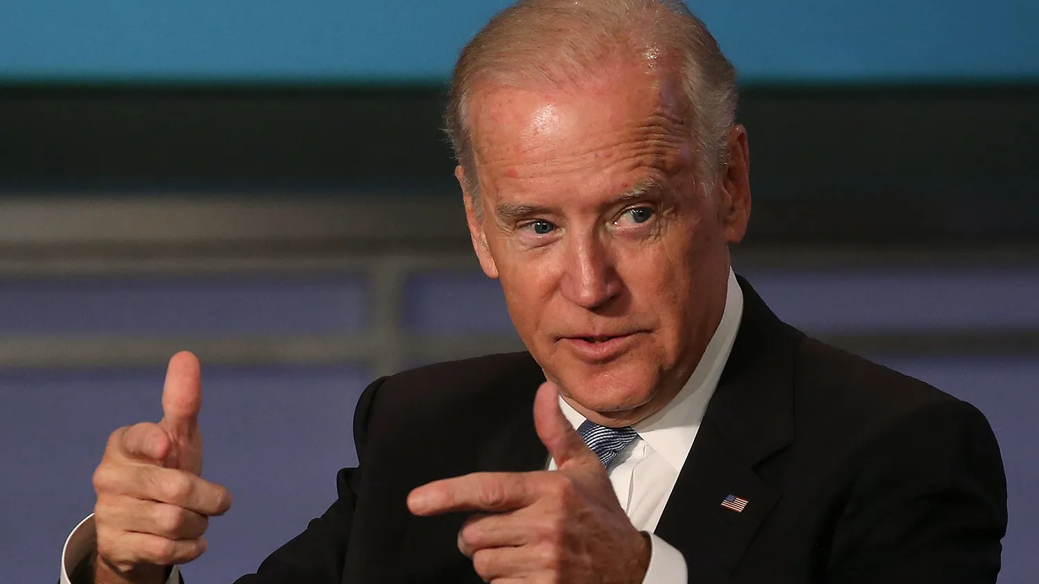 Vice President Joe Biden speaks during an event to honor former Vice President Walter Mondale at George Washington University on Oct. 20, 2015, in Washington.

