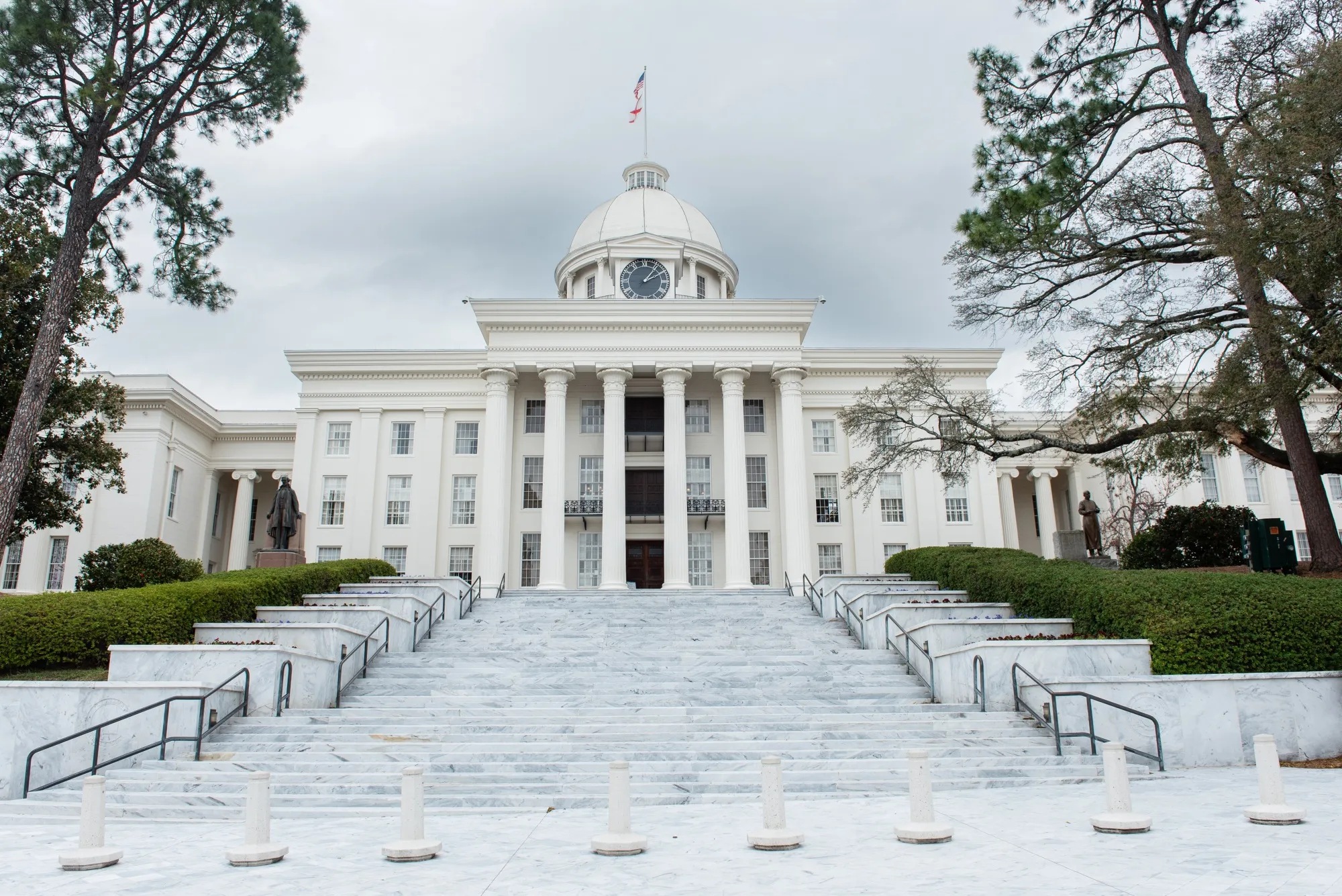 The Alabama State Capitol in Montgomery, Alabama, US, on Wednesday, Feb. 28, 2024.&nbsp;