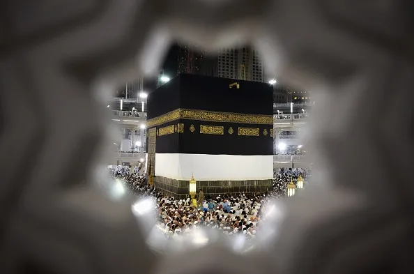 Religious surroundings.
