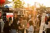 Shoppers At Night Markets Ahead of CPI Figures Release