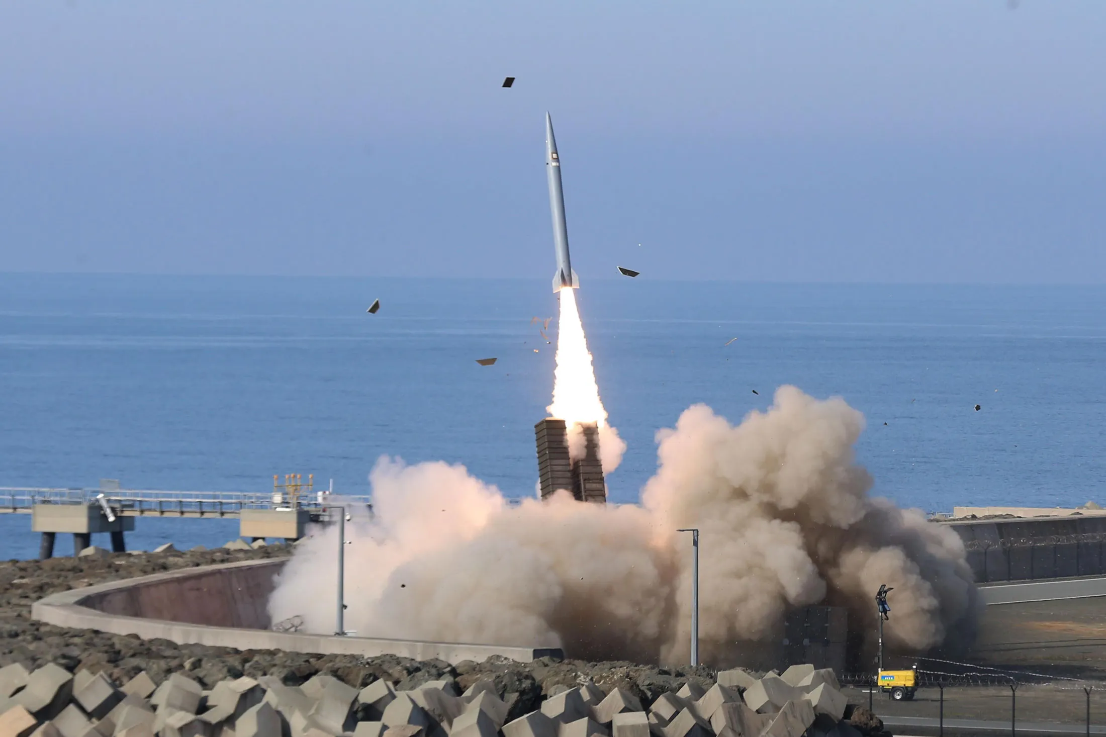 A Turkish ‘Tayfun’ missile test.