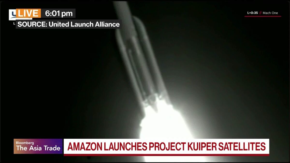 Amazon’s Kuiper Satellites Launch to Space