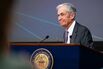 Fed Chair Powell Speaks At Federal Reserve IF 75TH Anniversary Conference