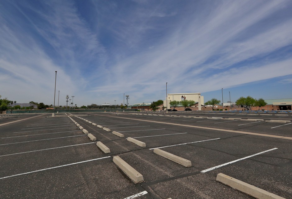 The United States has as many as two billion parking spots for about 250 million cars.