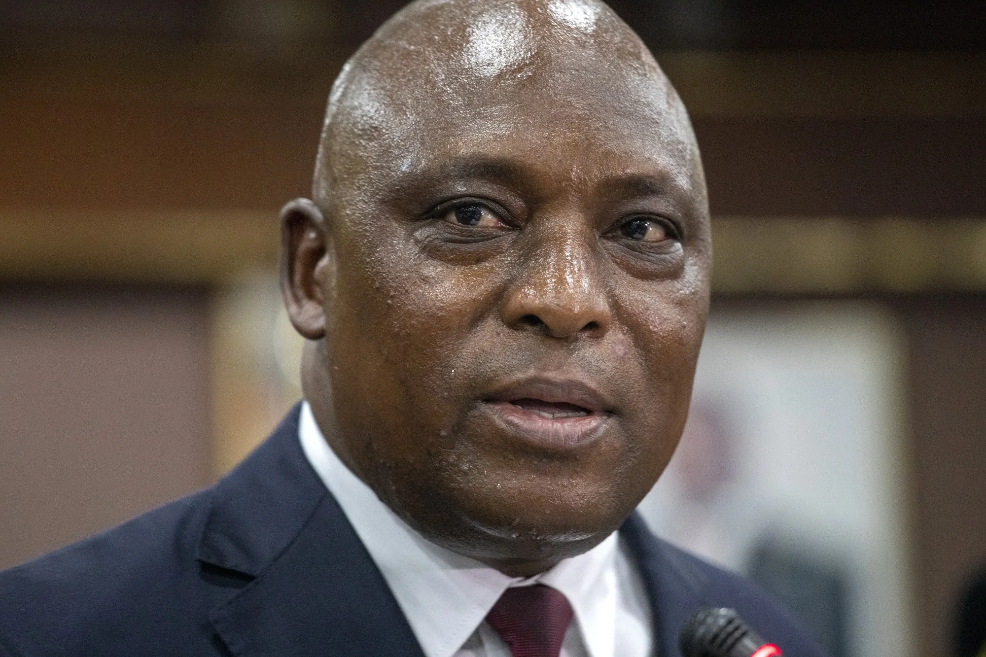 John Mushayavanhu, governor of Zimbabwe’s central bank.