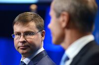 Eurogroup Meeting Of European Finance Ministers And Central Bankers