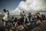 Rohingya refugees in Whaikhyang, Oct. 2017.
