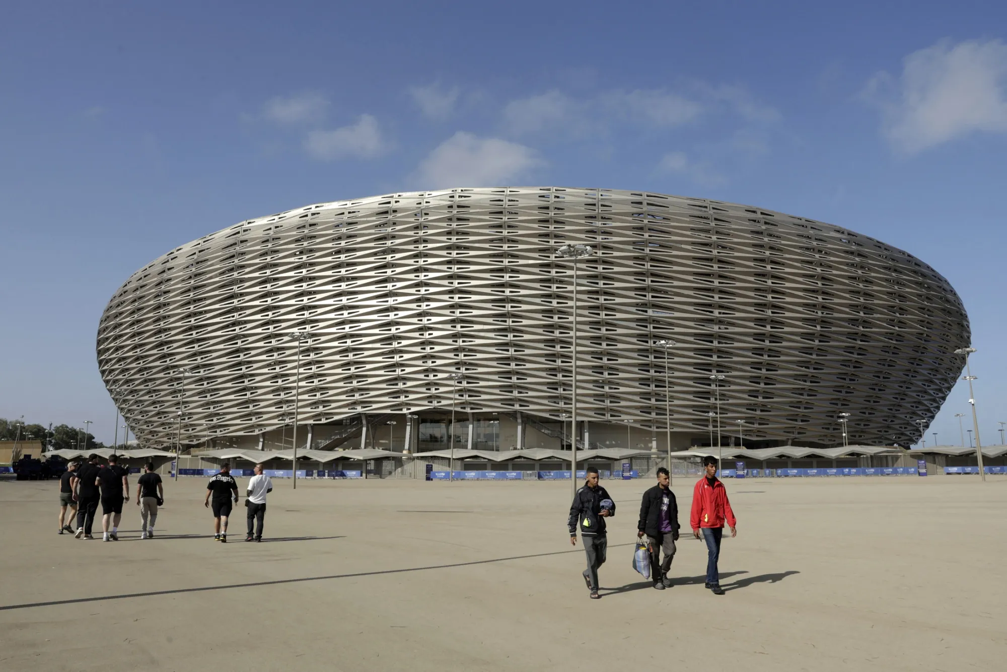 The new Prince Moulay Abdellah Stadium in Rabat, Morocco.
