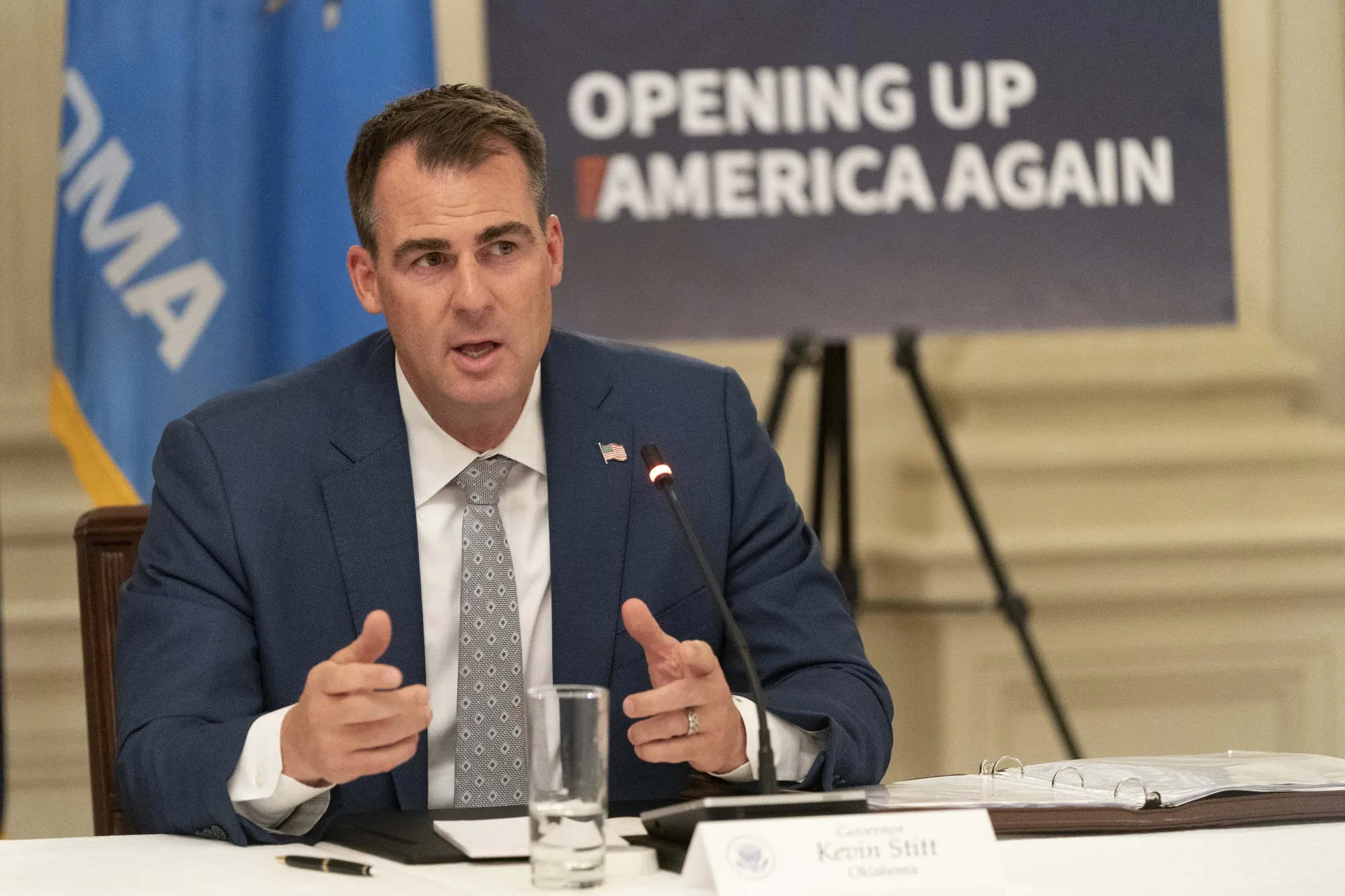 Oklahoma Gov. Kevin Stitt&nbsp;
