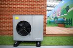 An Ecoforest heat pump at the Octopus Energy Ltd.'s training and R&amp;D centre in Slough, U.K.