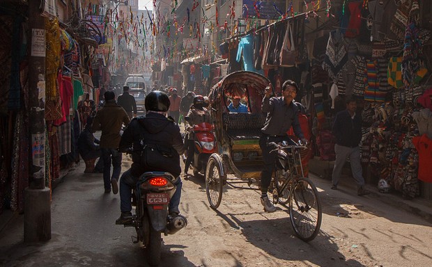 Kathmandu, Nepal, where urban obesity among women has increased in the last decade.