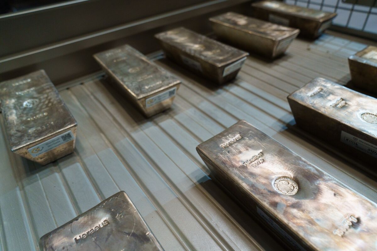 Silver Falls in Frenetic Trading as Short Squeeze Starts to Ease