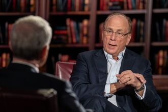 Blackrock CEO Larry Fink Interview