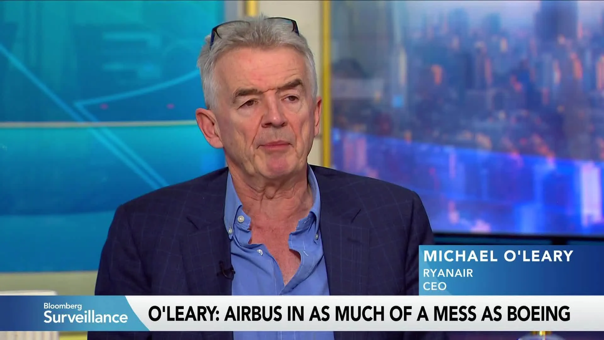 Watch Ryanair CEO O'Leary on Raising Ticket Prices, Boeing Jet Delays ...