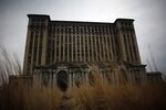 Detroit's abandoned Michigan Central Station