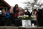 A peace vigil in Bellevue, Wash., for Srinivas Kuchibhotla (pictured), the Indian engineer killed in Olathe, Kan.
