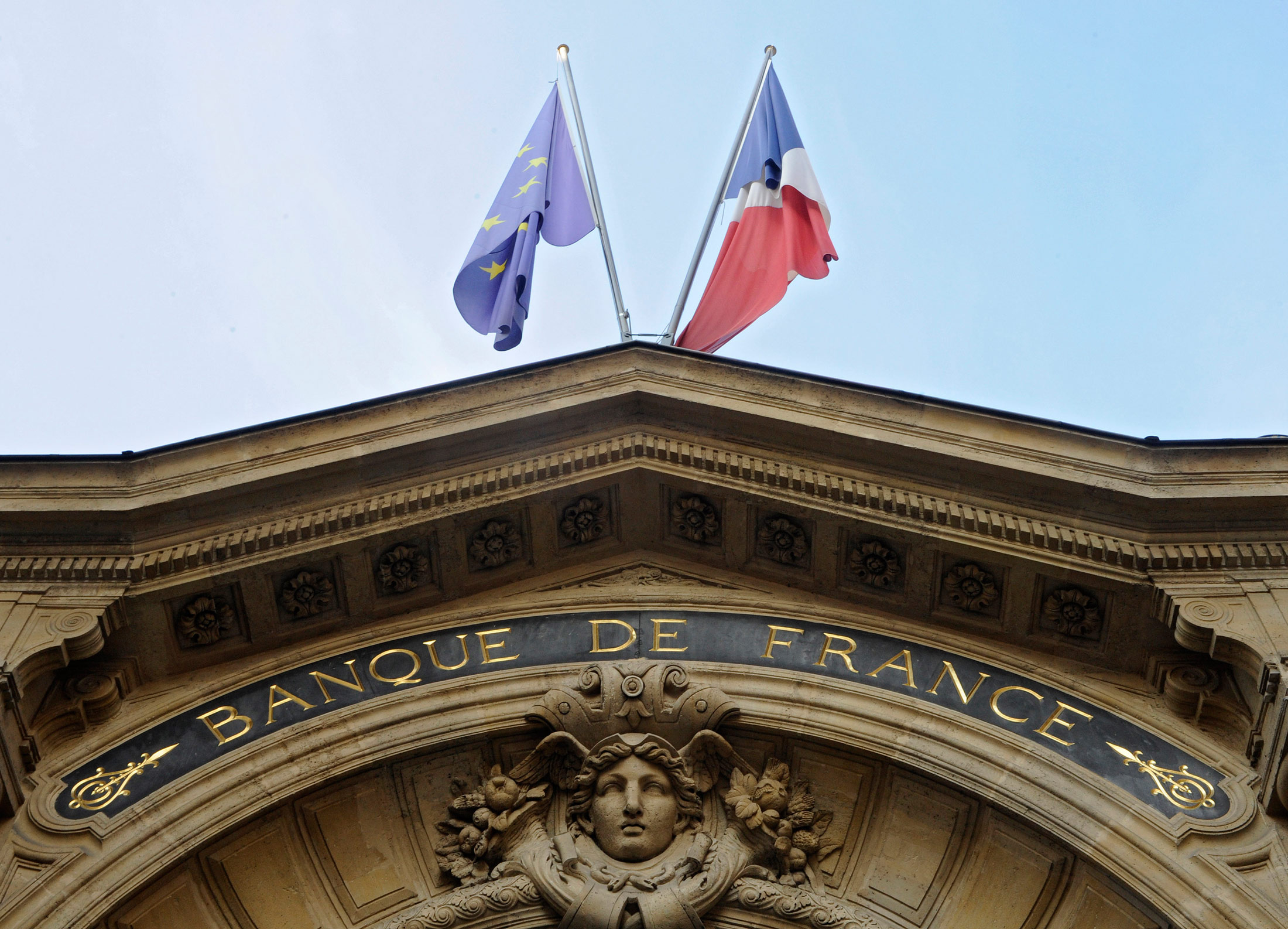 The Banque de France in Paris.
