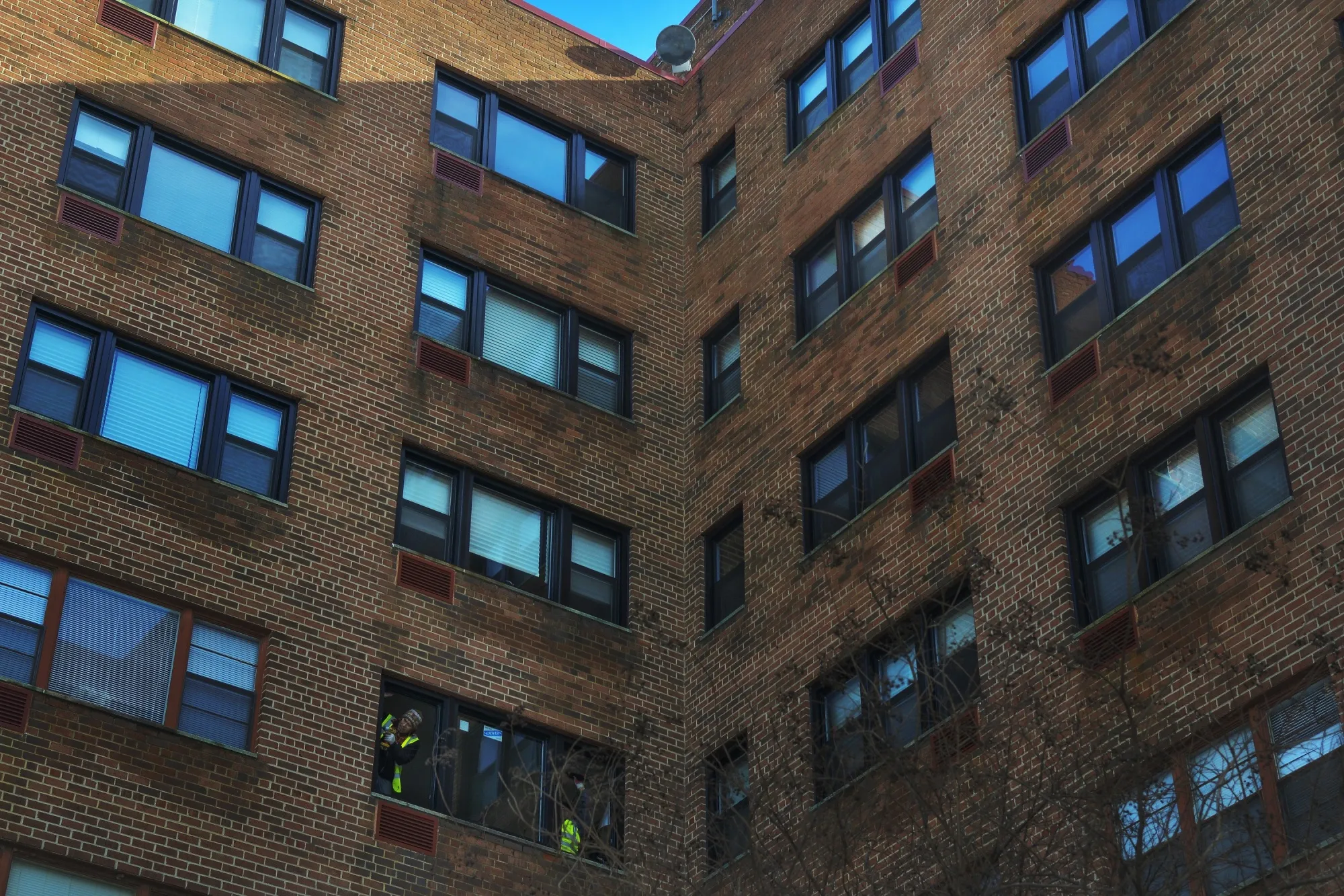 An apartment building in Alexandria, Virginia.&nbsp;