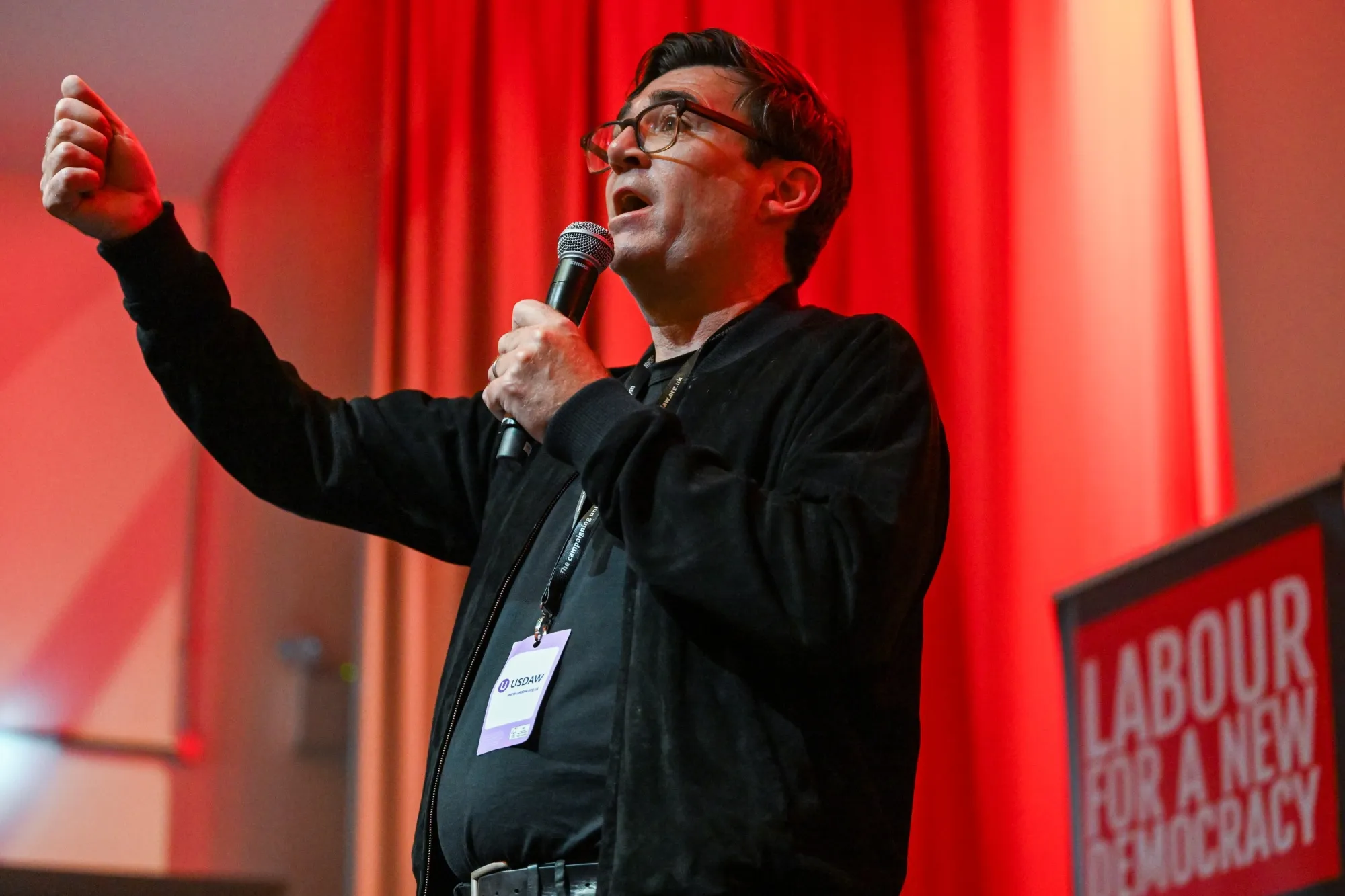 Andy Burnham, Labour mayor of Greater Manchester.