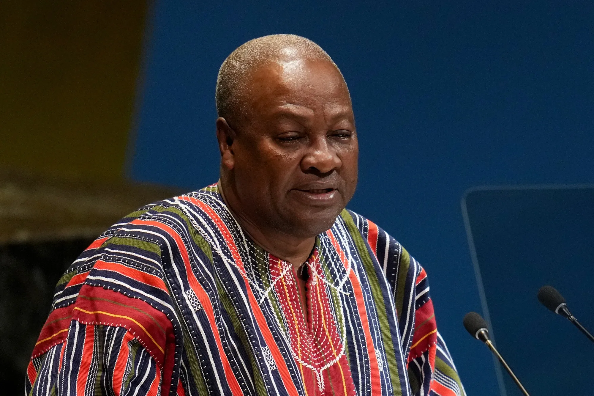 John Mahama, Ghana’s president.