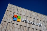 The Microsoft campus in Mountain View, California, US.