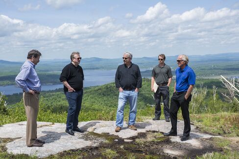 Greg Norman Visits Tupper Lake