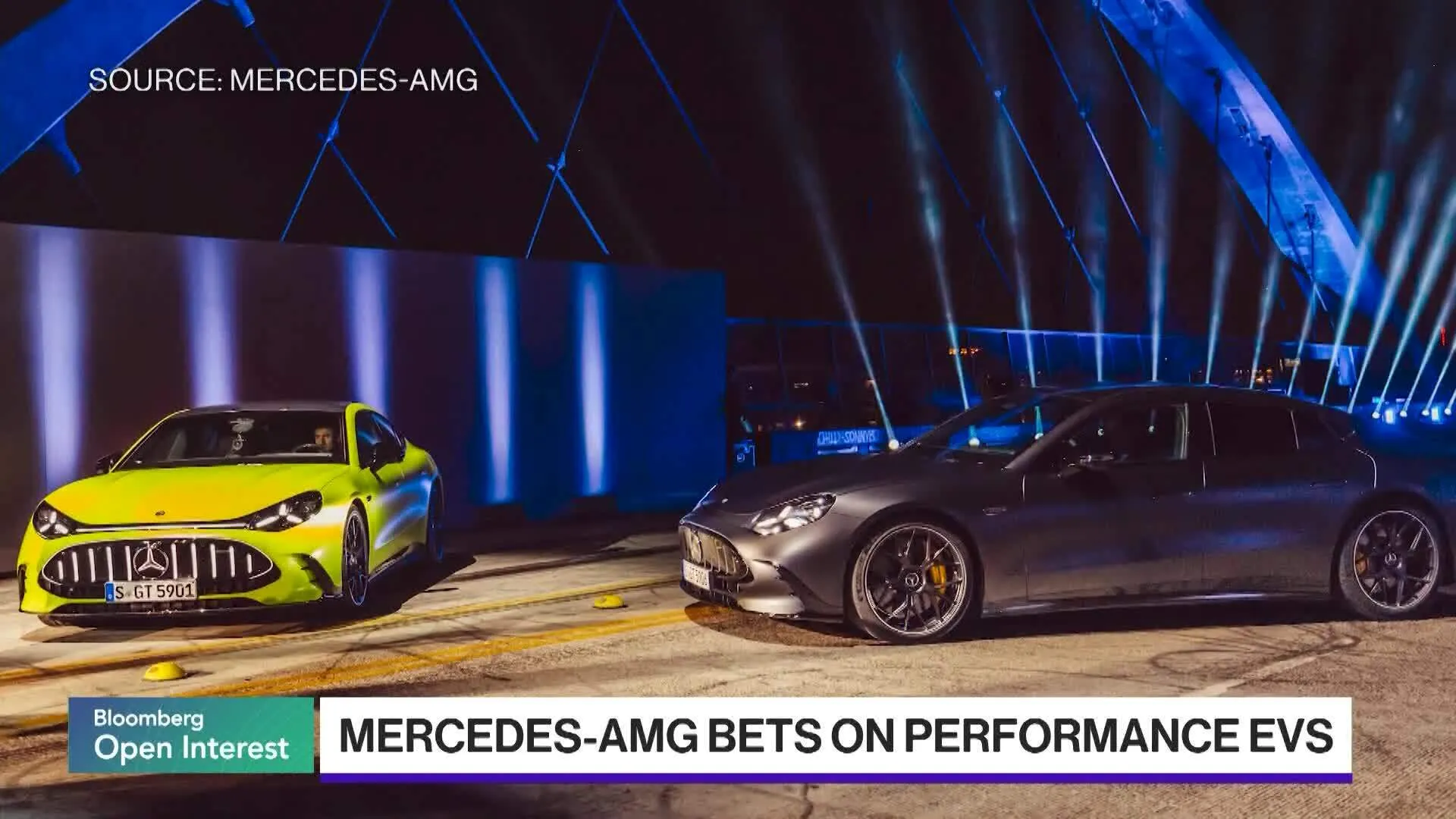 bloomberg.com - Watch Mercedes-AMG Launches GT Luxury Performance EV