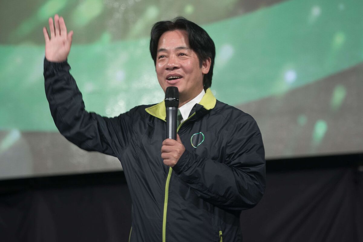 Taiwan’s Tsai Names Rising Star as Premier to Boost Support - Bloomberg