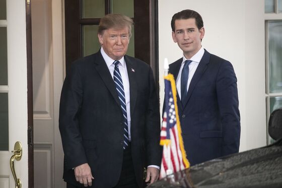 Trump, EU Far Apart on Trade, Kurz Says After Meeting President