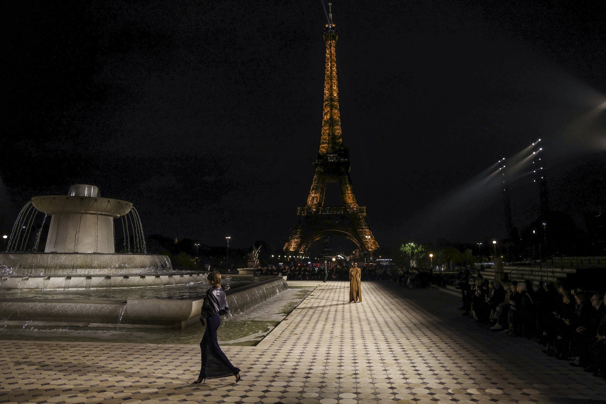 Cher Appears At Balmain Finale At Paris Fashion Week - Bloomberg