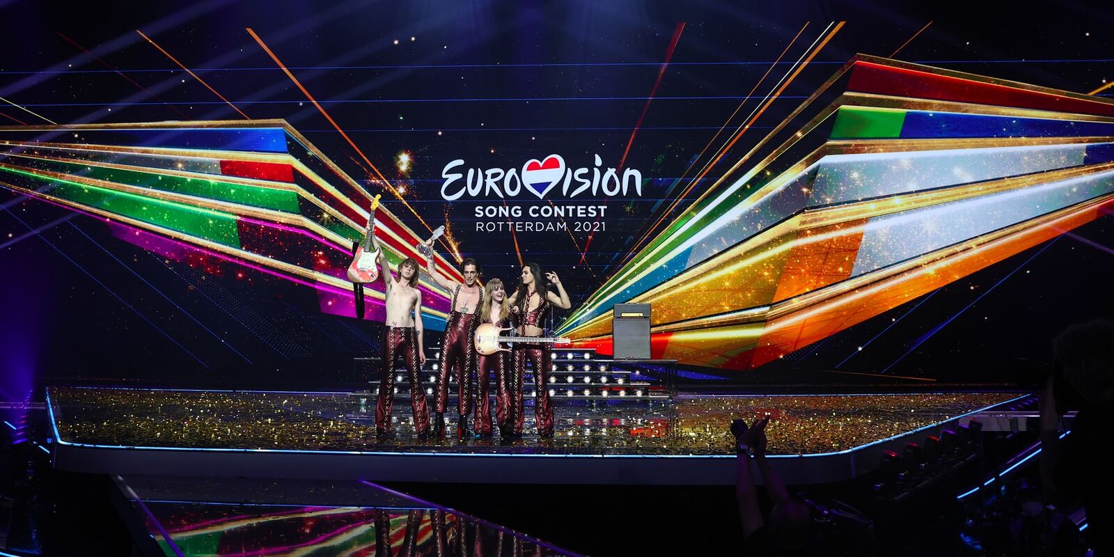 Måneskin won the Eurovision Song Contest with the song "Zitti e buoni".