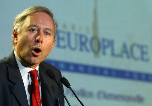 Europlace Delegate Arnaud de Bresson speaks at the Europlace meeting in Paris, France, Tuesday, July 5, 2005.